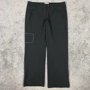 Title Nine Pants Womens 16 XL Black Baggy Hiking Climbing Nylon Lightweight